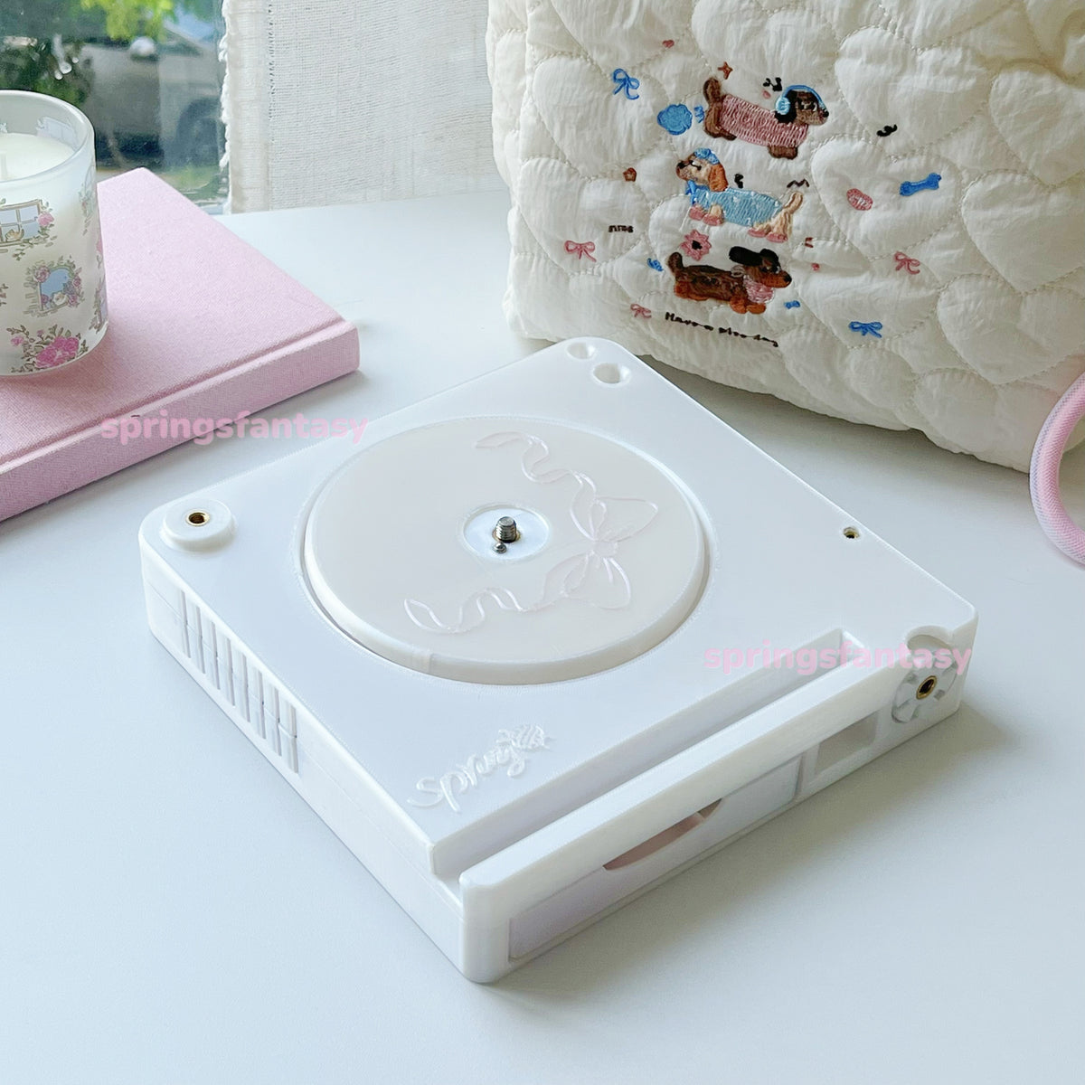 Shiny Portable Multi-Functional Yarn Spool Box