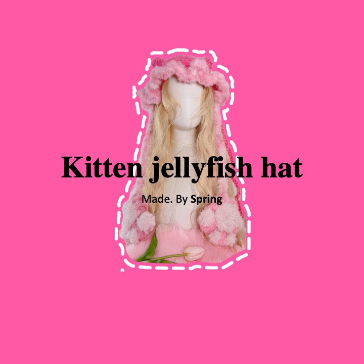 kitten jellyfish hat pattern