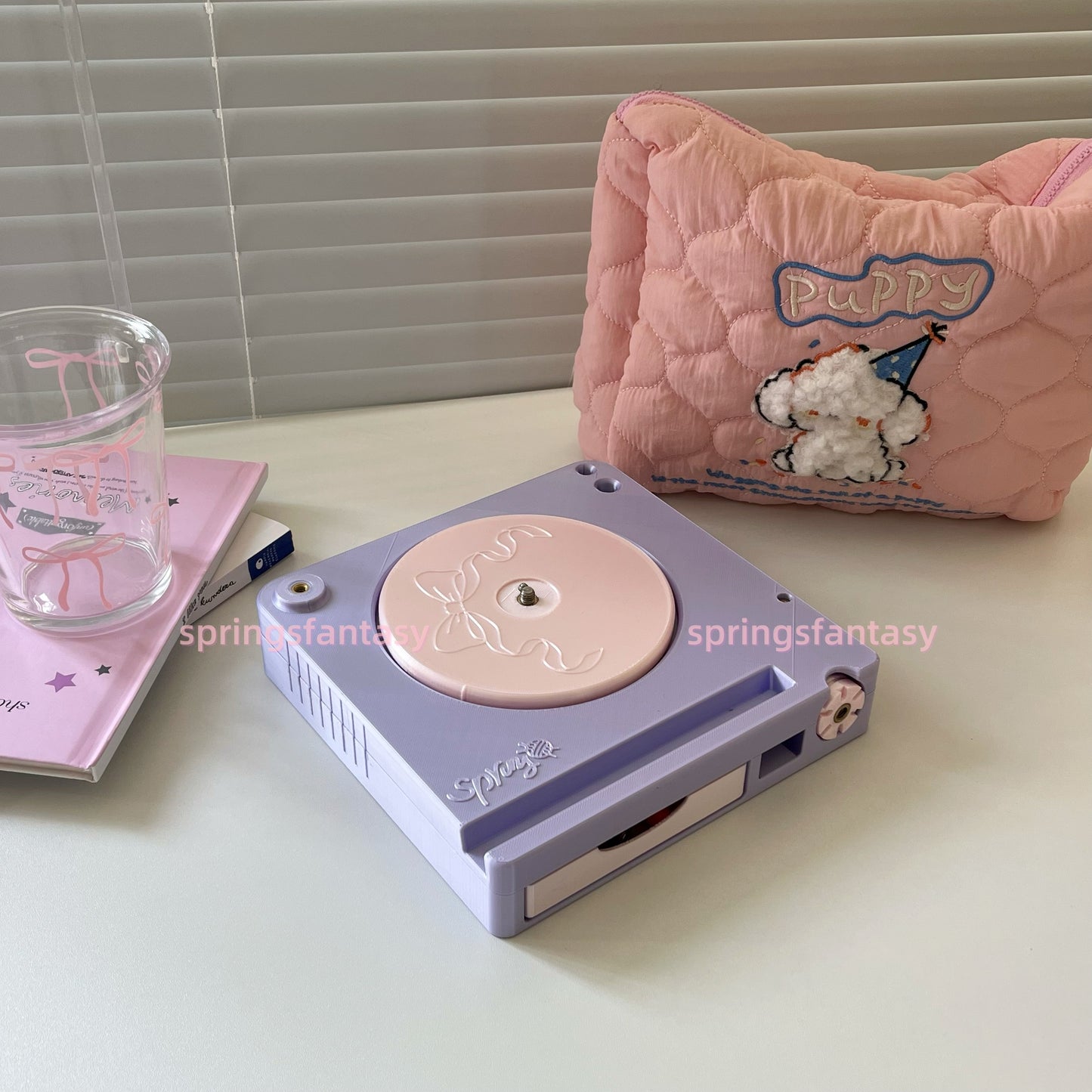 Shiny Portable Multi-Functional Yarn Spool Box