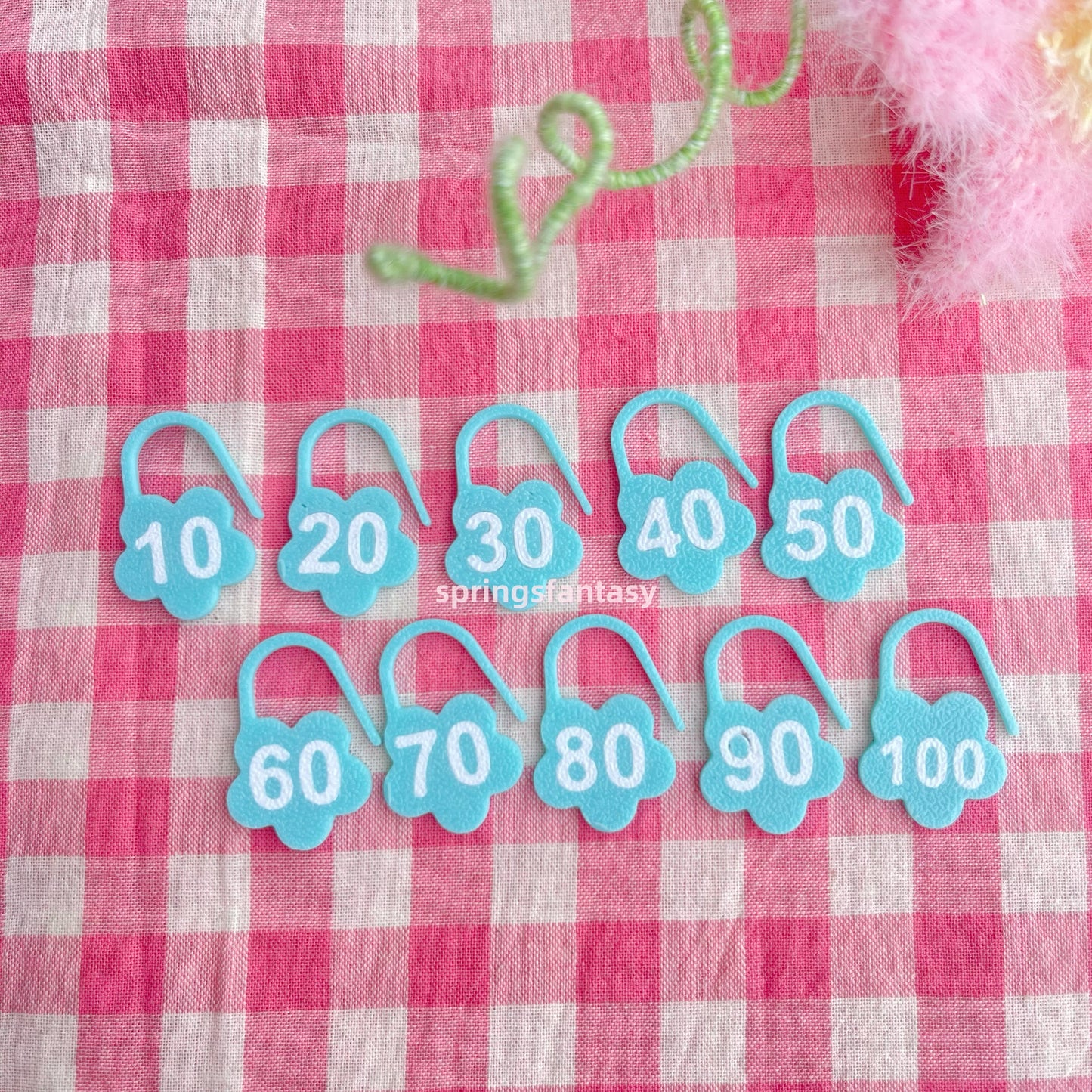 Flower Stitch Markers 🌸
