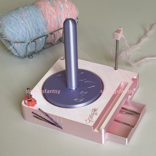 Shiny Portable Multi-Functional Yarn Spool Box