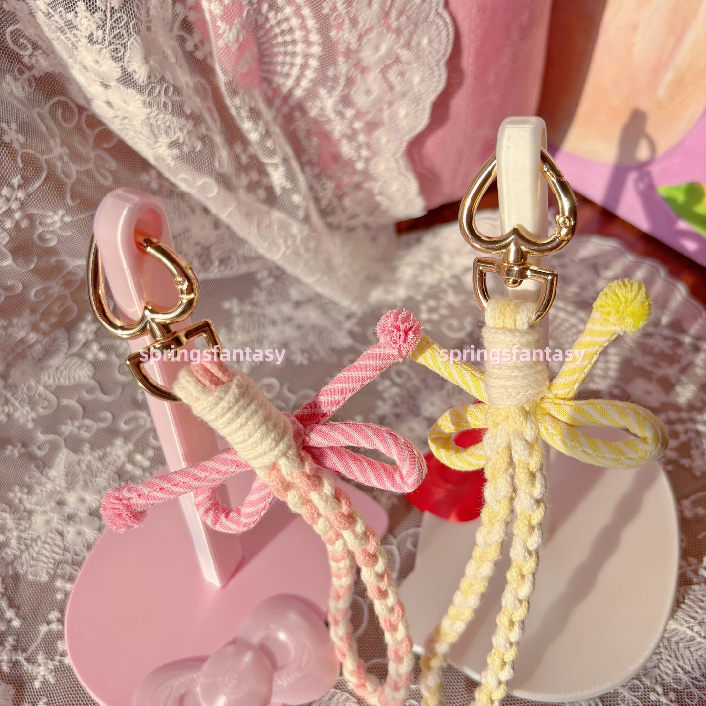 Portable Kitty Yarn Holder 🐱🎀