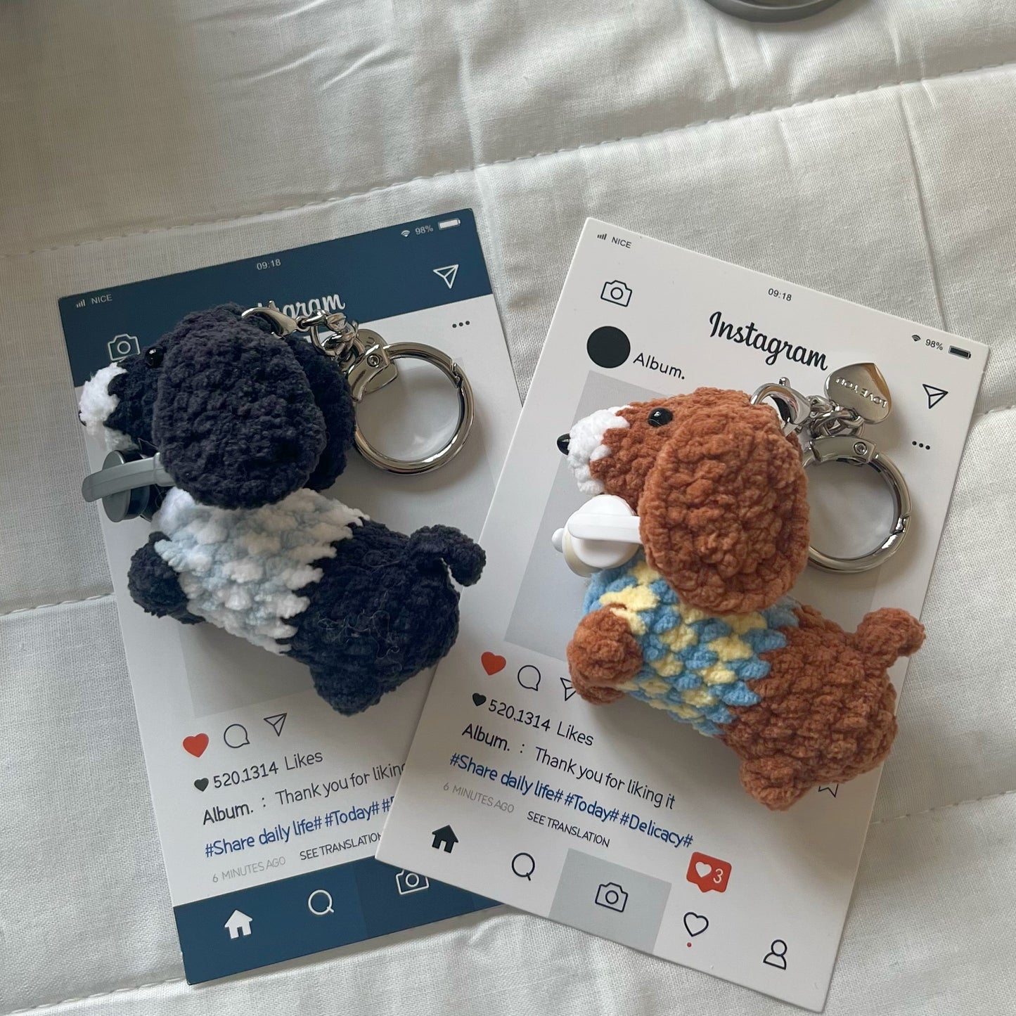 Dachshund Crochet Pattern with video tutorial