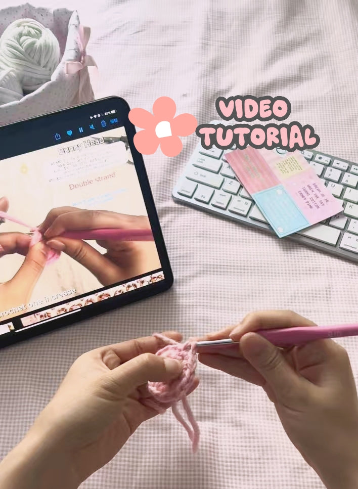 🐰 Bobo Bunny Crochet Kit（Beginner friendly） – springsfantasy