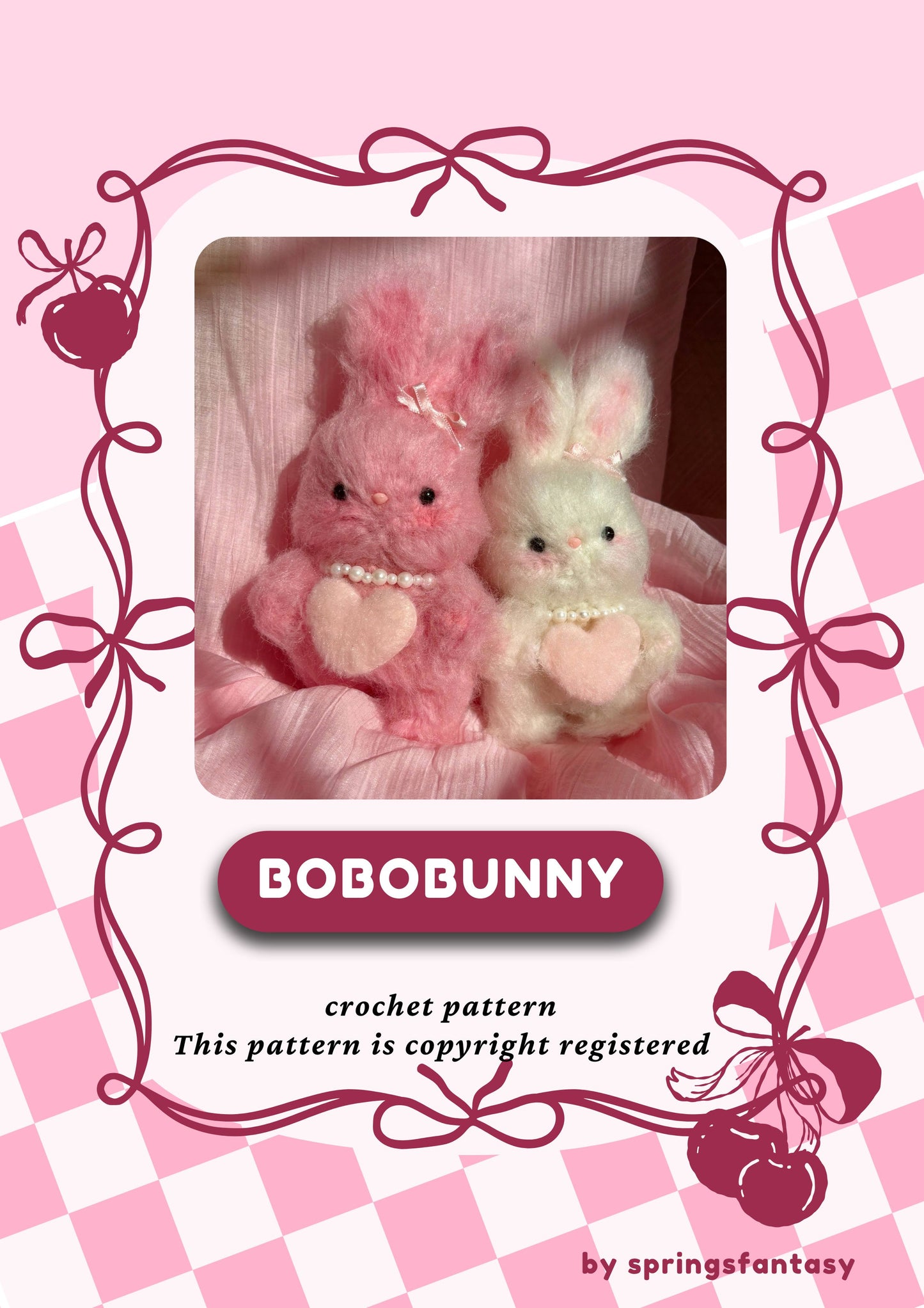 🐰 Bobo Bunny Crochet Kit（Beginner friendly）