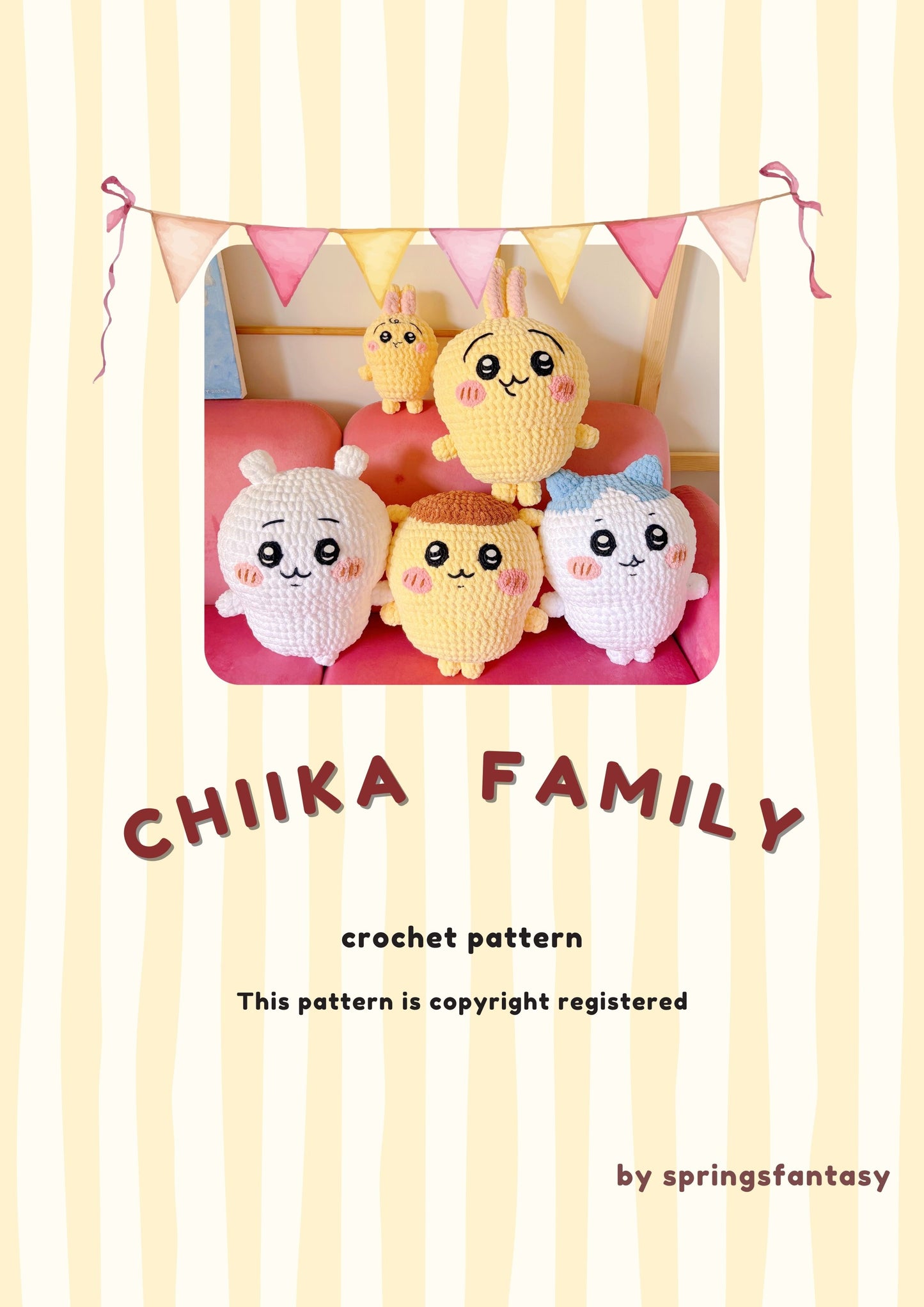 Cozy Little Family crochet pattern