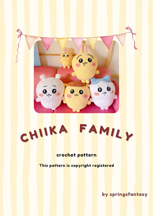 Cozy Little Family crochet pattern