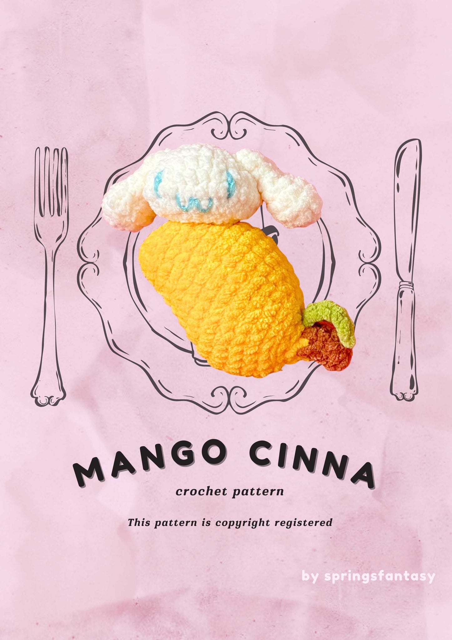 Foodie Friends Charm Plushie Free Patterns