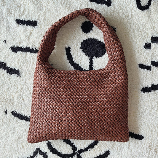 bv hop rayon raffia crocheted bag
