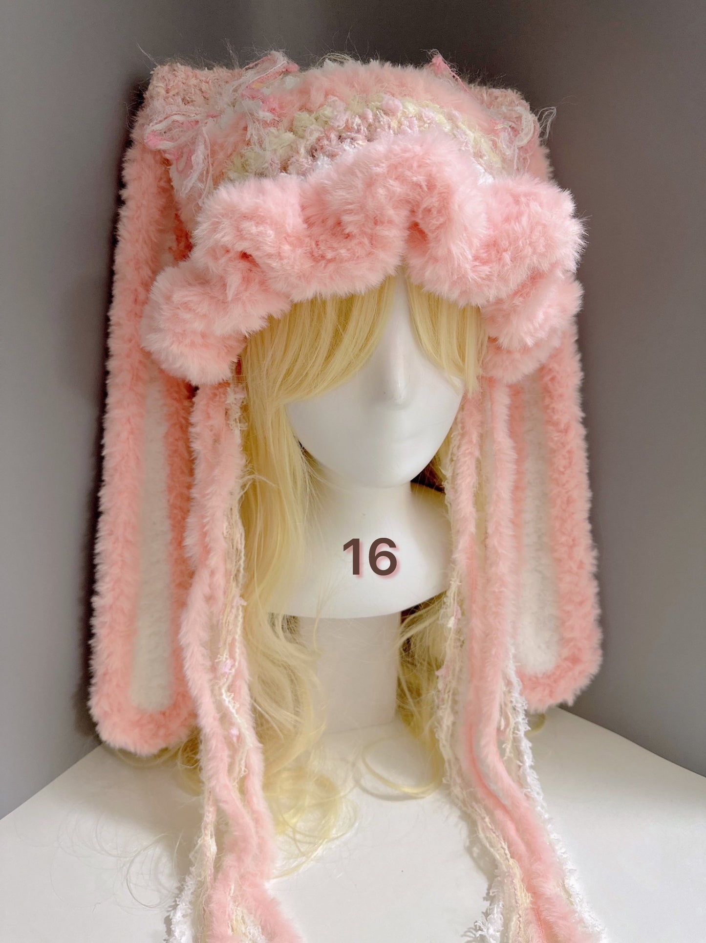 long eared bunny kitten hat